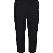 CMP Damen Laufhosen 3/4 Tights Schwarz
