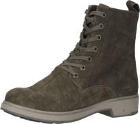 Bequeme Think! Stiefelette Schnürschuhe für Damen 3-000406 2010 Oliv