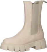 Elegante LAZAMANI Stiefelette Schlupfschuhe für Damen 55.084 ecru Beig...