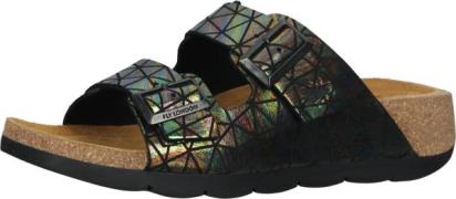 Trendige FLY London Pantoletten Schlupfschuhe für Damen P144721 011 Sc...