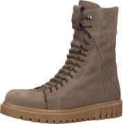 Trendige LAZAMANI Stiefelette Schnürschuhe für Damen 68.039 taupe Beig...