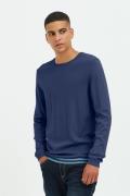 klassischer BLEND Herren Feinstrickpullover mit Rundhals Strickpullove...