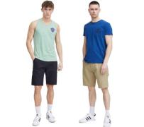 klassische BLEND Herren Chino Shorts mit Reißverschluss Shorts 2071671...