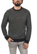 klassischer BLEND BHCalisto Herren Grobstrickpullover mit Rundhals Str...