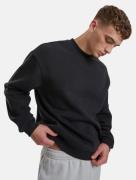 bequemes URBAN CLASSICS Herren Sweatshirt Rippbündchen 330 g/m² mit Ba...