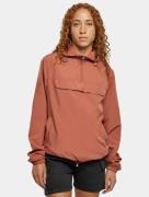 stylische Urban Classics Damen Jacke 78 g/m² Terracotta-Orange
