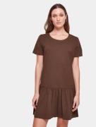 lässiges Urban Classics Damen T-Shirt 180 g/m² mit Baumwolle Braun