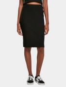 stilvolles Urban Classics Damen Kleid Slim Fit 12 g/m² Schwarz