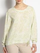 Key Largo Blusenshirt in grün für Damen, Größe: M. WB Leaf Round