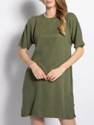 Superdry Kleid in grün für Damen, Größe: L. Tencel Tshirt Dress