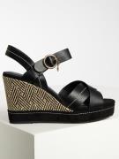 Mexx Wedges in schwarz für Damen, Größe: 41. Gypsy
