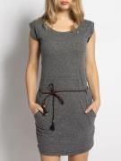 Ragwear Jerseykleid in grau für Damen, Größe: L. 2111-20014-3012